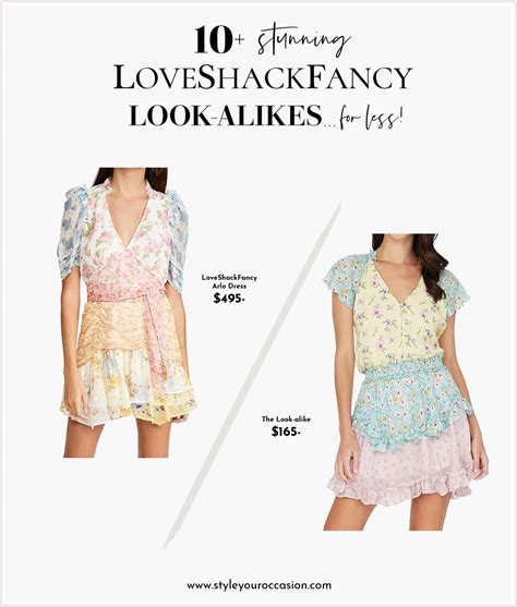 love shack fancy dupes shein